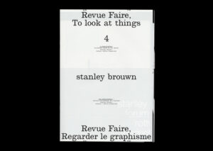 n°04 — Une communication : Cartons d’invitation de l’artiste Stanley Brouwn. Auteure : Céline Chazalviel