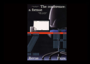 n°28 — The conference: a format. Authors: Manon Bruet, Area of Work